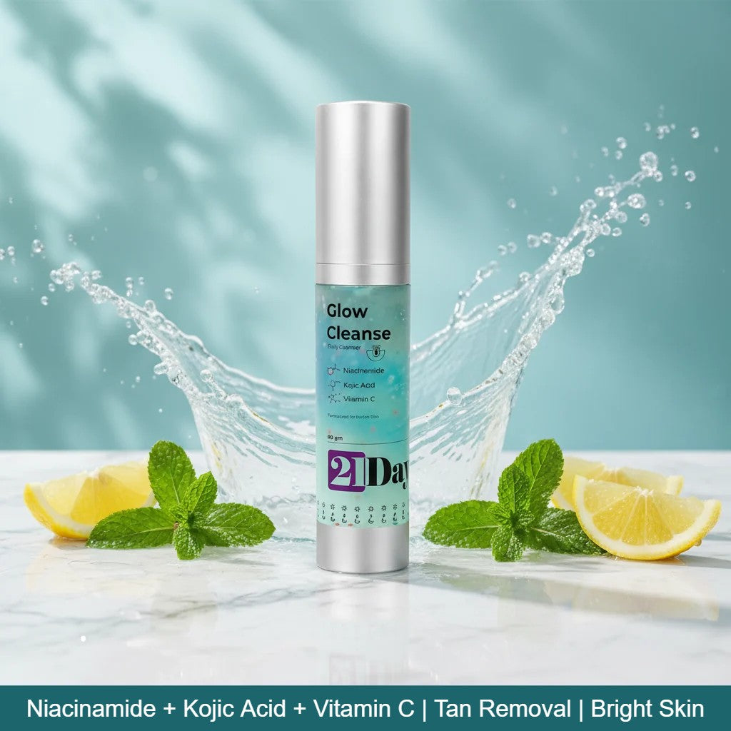 21Days Glow Cleanse Hero Shot Water Splash