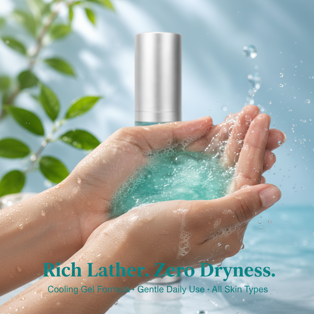 Rich Lather Zero Dryness Texture Shot