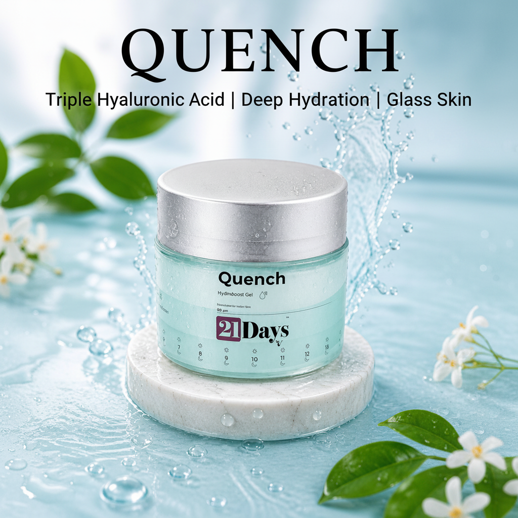 21Days Quench Hero Shot Water Splash